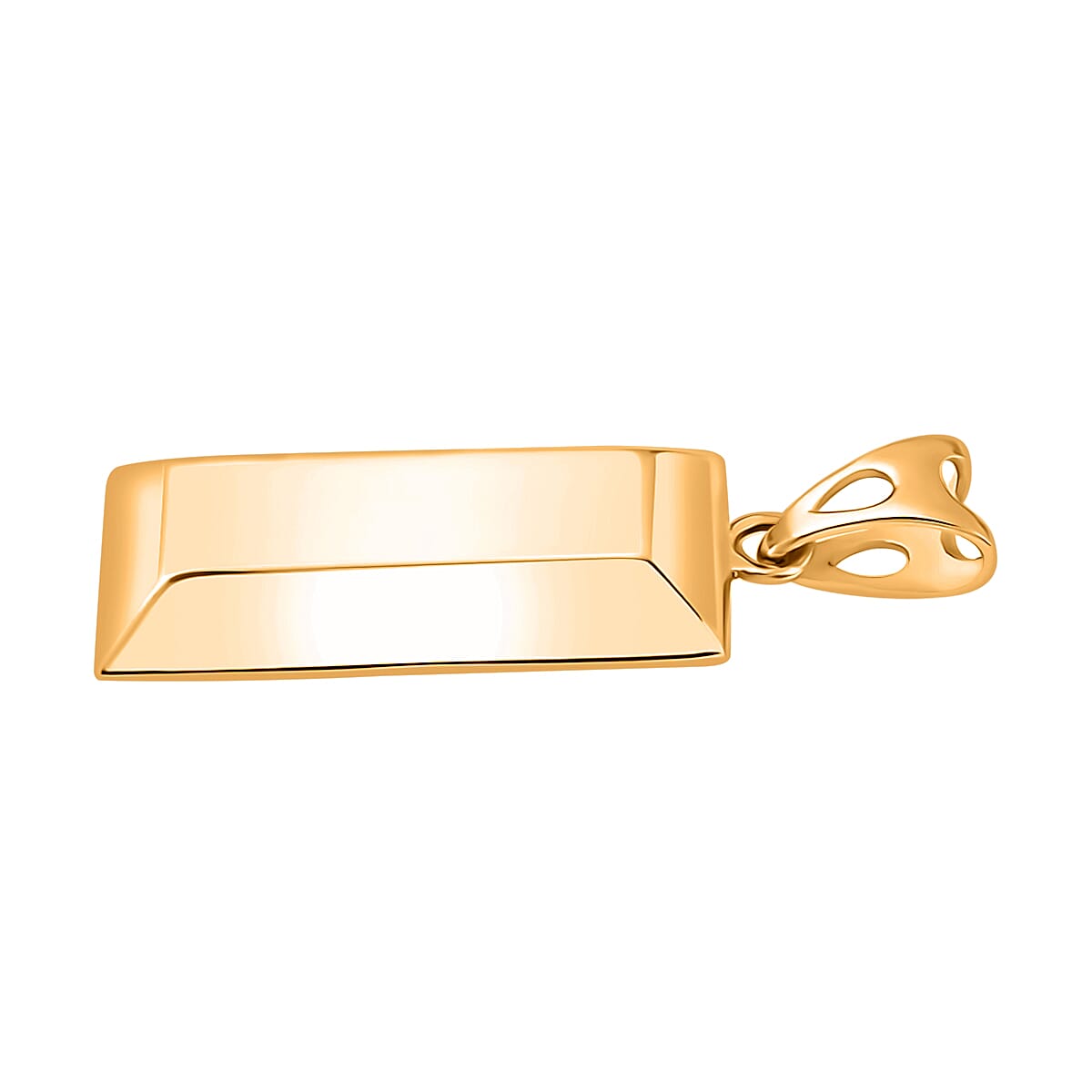 Bar Pendant without Chain in 14K Yellow Gold (Del. in 10-12 Days) image number 2