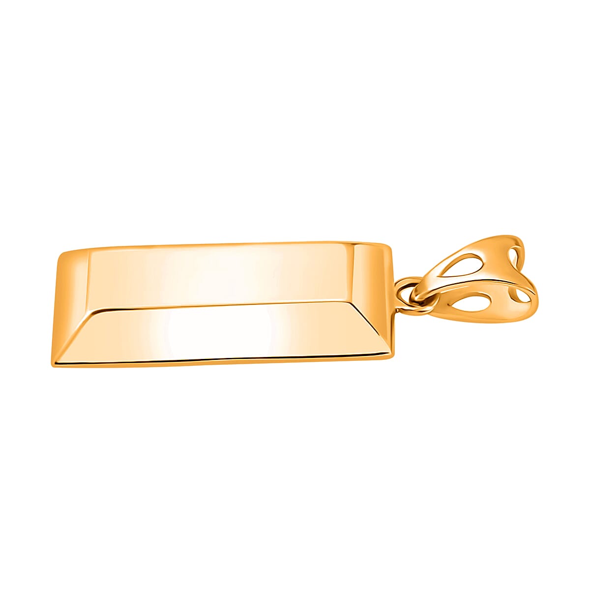 Bar Pendant without Chain in 18K Yellow Gold 2 Grams (Del. in 10-12 Days) image number 2