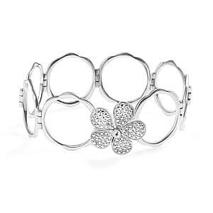 White Diamond Set in Pure Yellow Brass (Size 17.0)