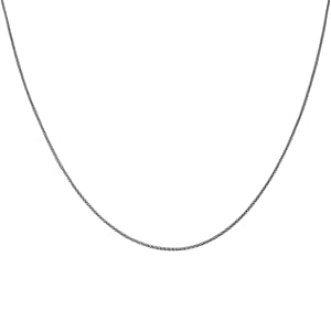 Rhodium Over Sterling Silver Diamond Cut Coryana Necklace 18-24 Inches 10.2 Grams