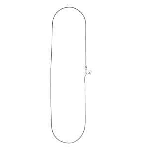 Necklace Sterling Silver (18-24 Inches) (4.20 g)