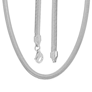 Sterling Silver Snake Chain Necklace 20 Inches 13.6 Grams