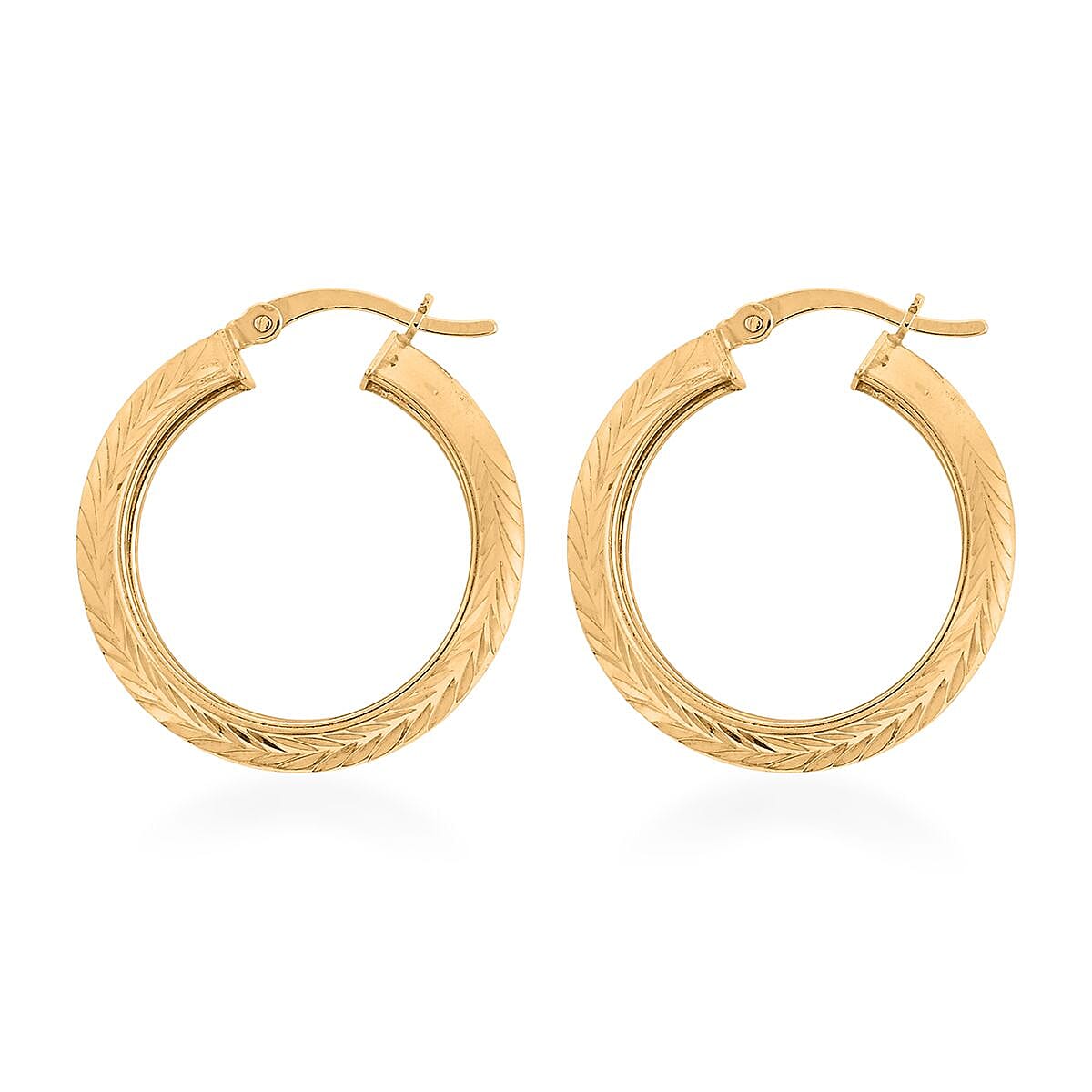14K YRG and Sterling Silver Earrings 4 Grams image number 3