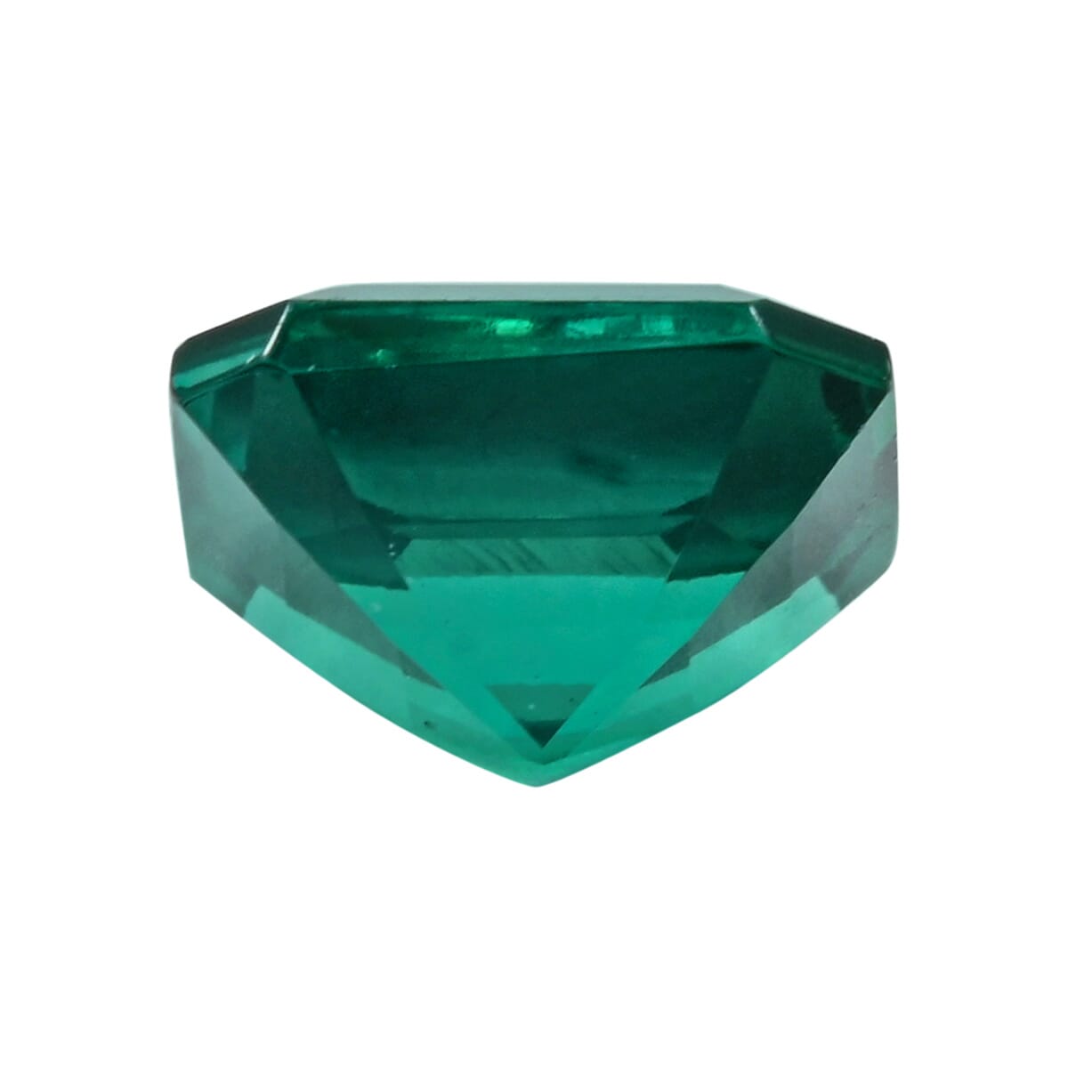 Luxuriant Lab Grown AAAA Emerald (Oct 7x7 mm) 1.00 ctw image number 2