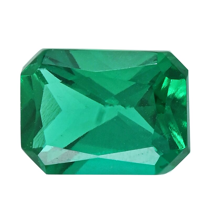 Luxuriant Lab Grown AAAA Emerald (Oct 8x6 mm) 1.00 ctw
