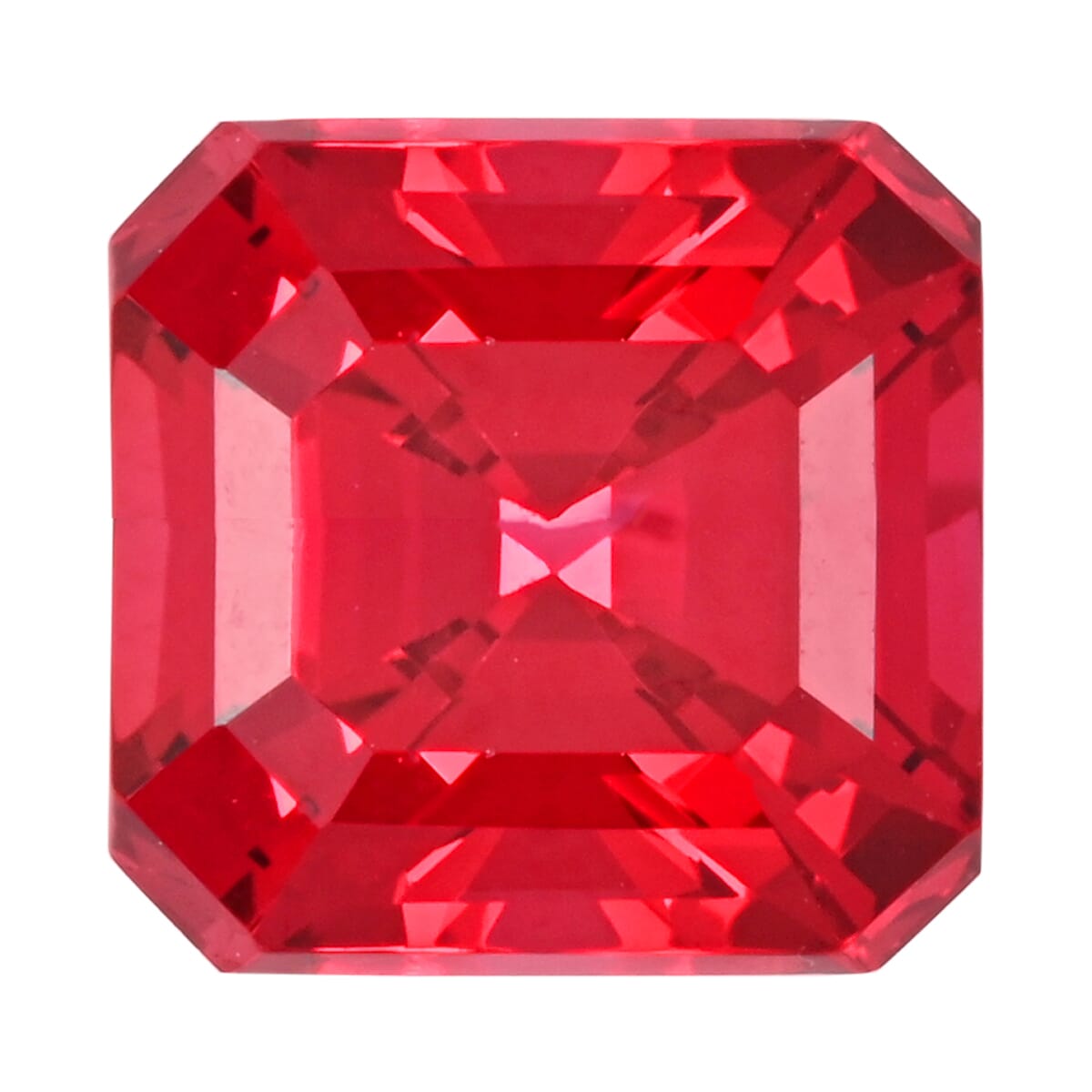 Luxuriant Lab Grown AAAA Padparadscha Sapphire (Oct 9x9 mm) 4.50 ctw image number 0