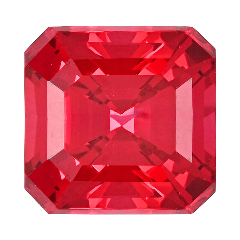 Luxuriant Lab Grown AAAA Padparadscha Sapphire (Oct 9x9 mm) 4.50 ctw