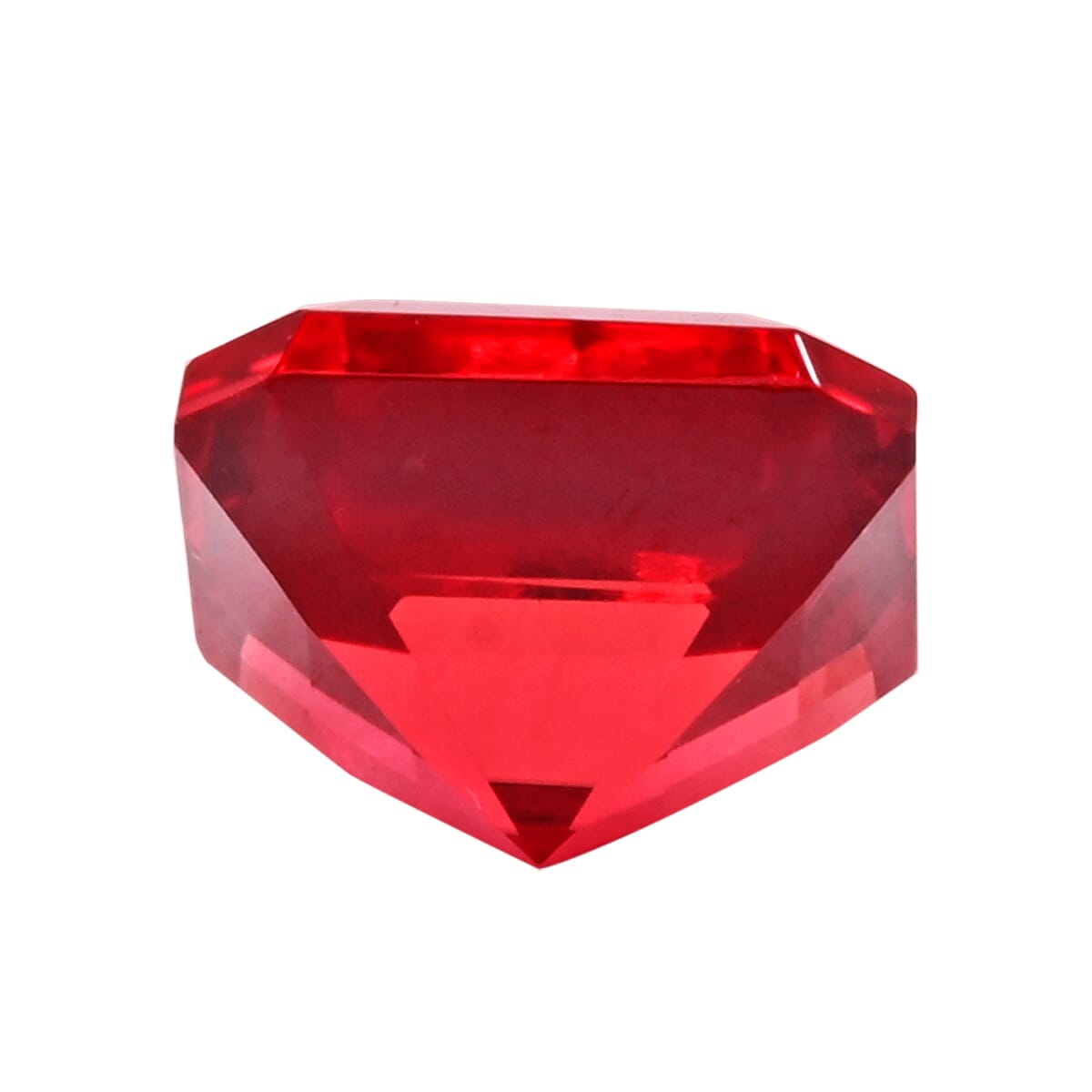 Luxuriant Lab Grown AAAA Padparadscha Sapphire (Oct 9x9 mm) 4.50 ctw image number 2