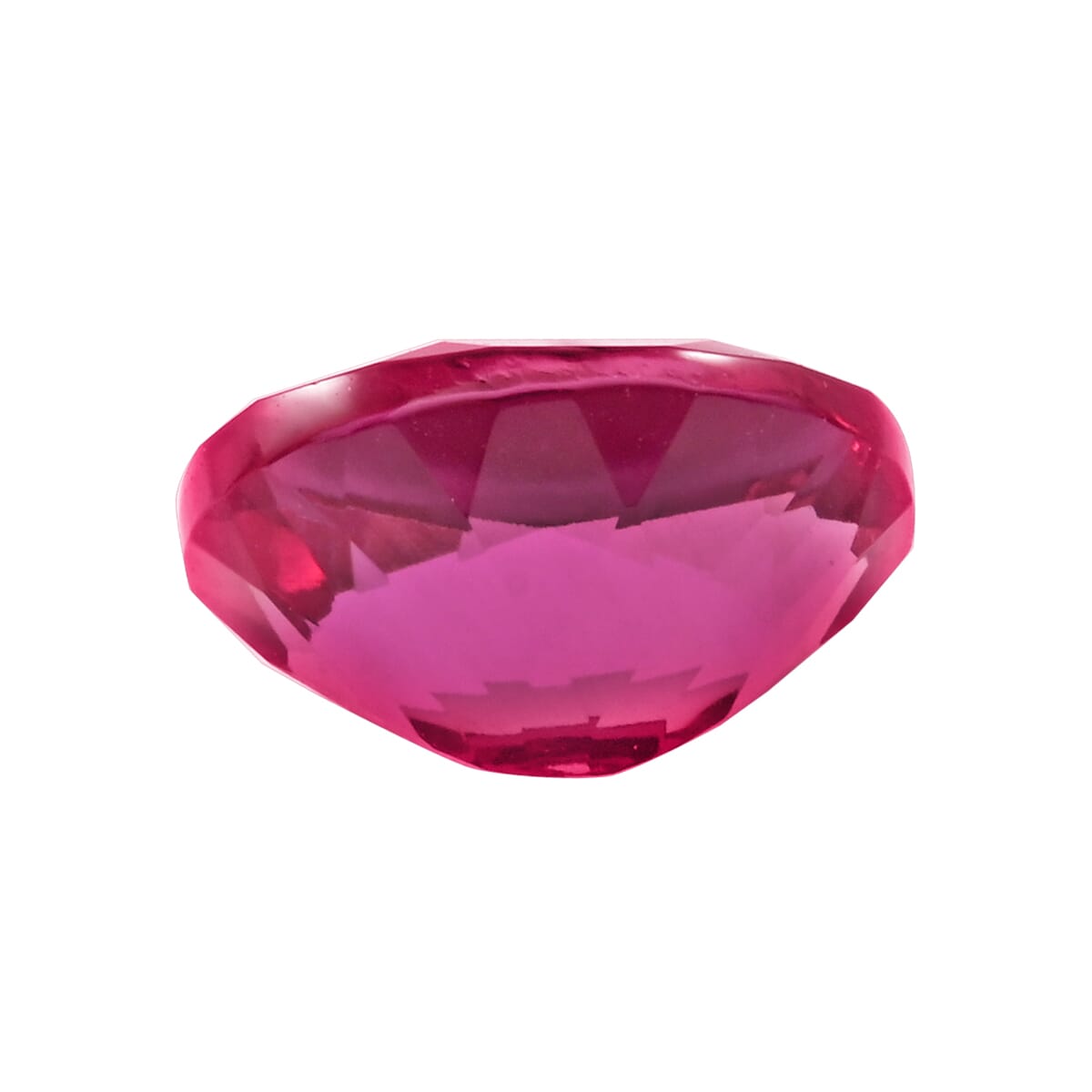 Luxuriant Lab Grown AAAA Bixbite (Oval 9x7 mm) 1.50 ctw image number 2