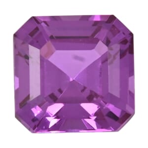 AAAA Luxuriant Lab Grown Purple Sapphire (Oct 9x9 mm) 4.50 ctw