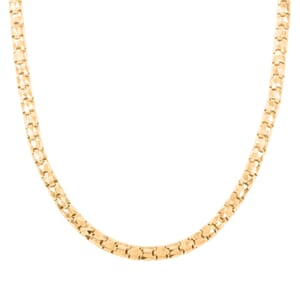 10K Yellow Gold 3.5 mm Luca Necklace 20 Inches 17.2 Grams