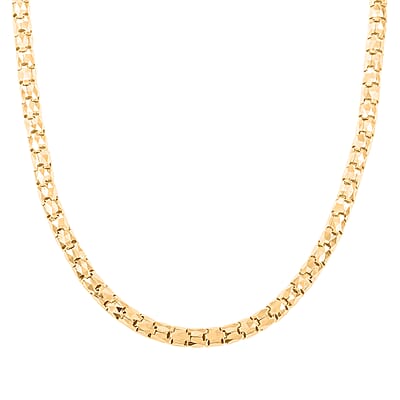 10K Yellow Gold 3.5 mm Luca Necklace 20 Inches 17.2 Grams