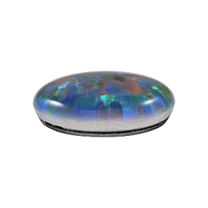 AAAA Australian Lightning Ridge Opal Triplet (Ovl 10x8 mm) 1.75 ctw
