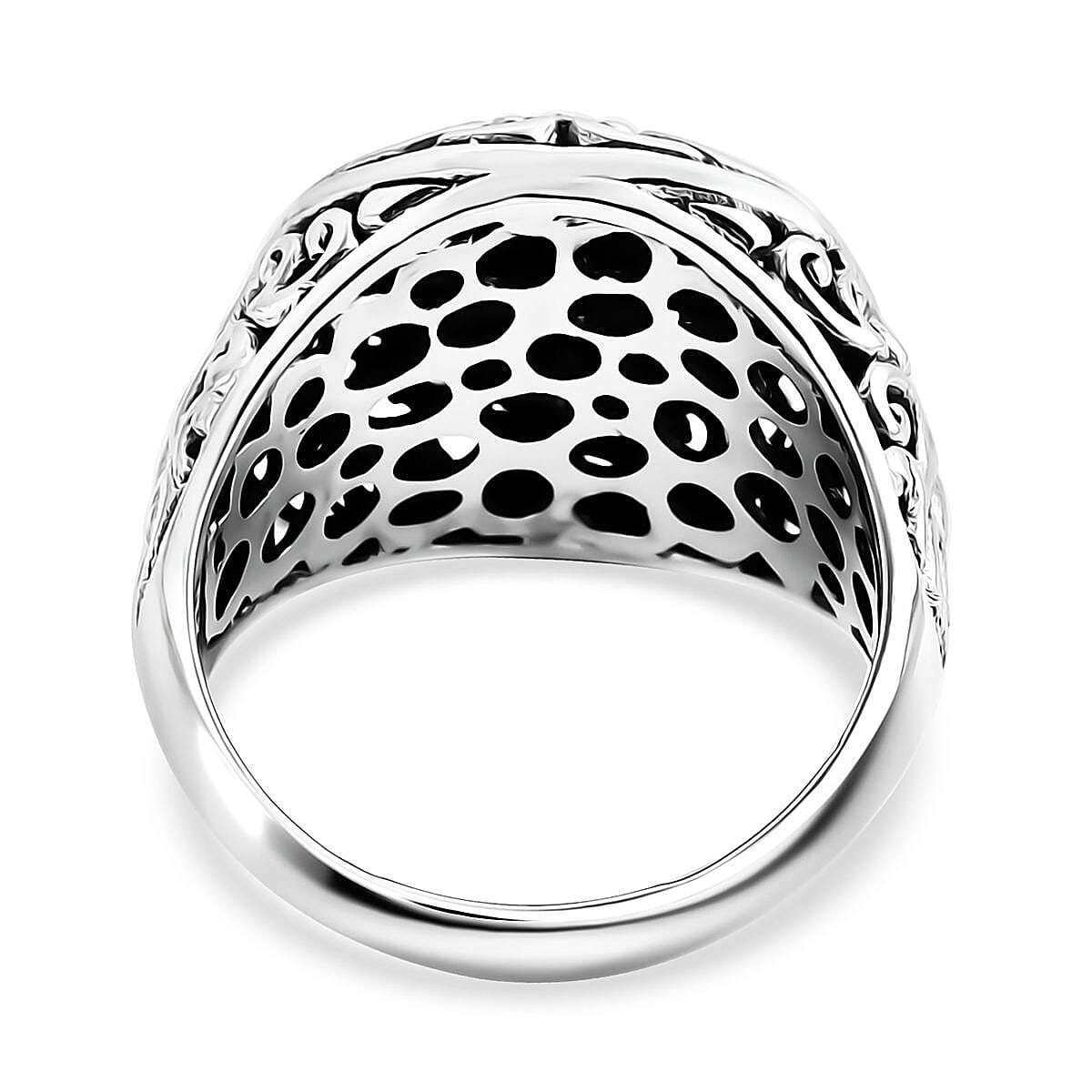 Bali Legacy Sterling Silver Dragonfly Ring (Size 7.0) 7.70 Grams image number 4
