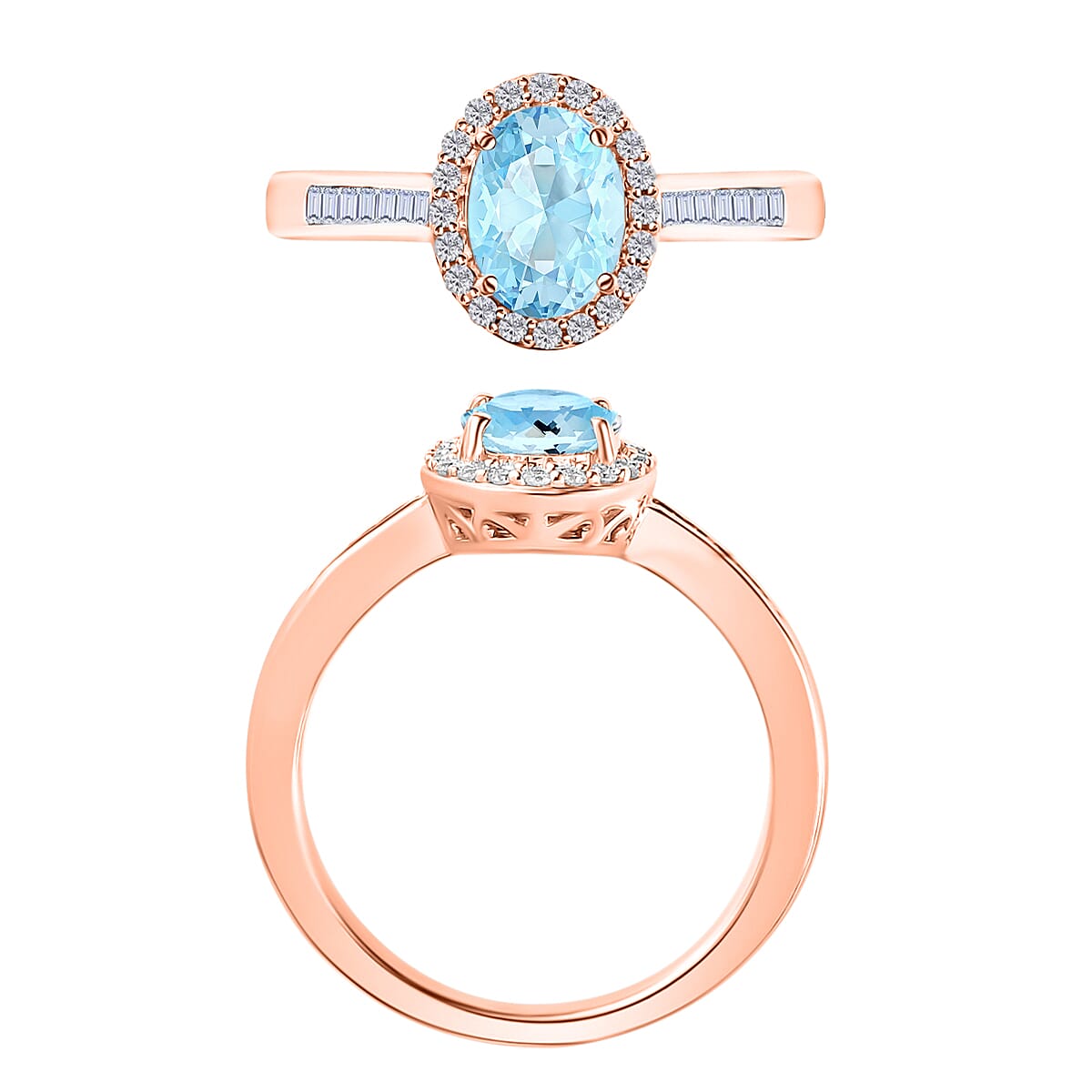 A/1.65/Rose Gold Over Sterling Silver / 10 - Product card gallery slide 4 (10147038495003)