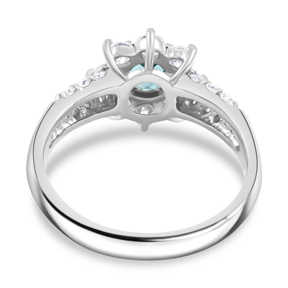 Chairman Vault Collection Certified & Appraised AAAA Brazilian Alexandrite and E-F VS Diamond 1.46 ctw Ring in 900 Platinum (Size 7.0) 5.80 Grams image number 4