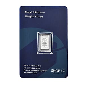 Doorbuster 999.9 Fine Silver Leaf in Hand Bar 1 Grams 