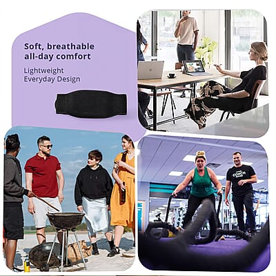 Black Terahertz Waist Wrap