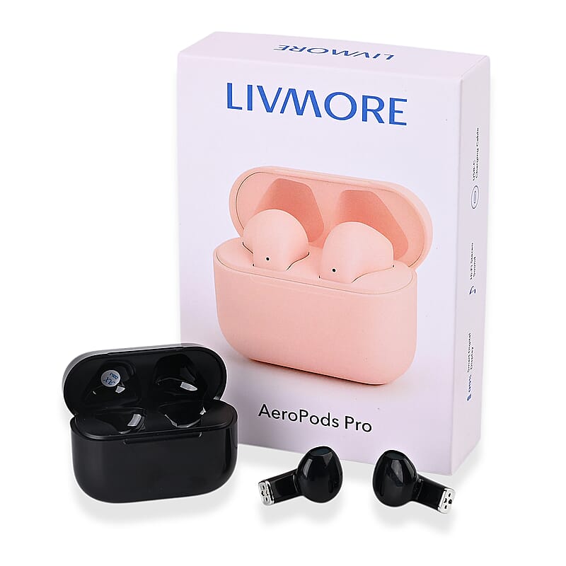 Livmore Black Bluetooth Earbuds