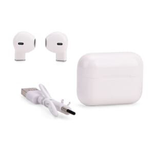 Pink Bluetooth Earbuds with Display
