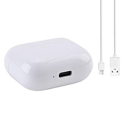 Livmore White Bluetooth Earbuds