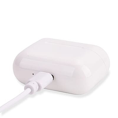 Livmore White Bluetooth Earbuds