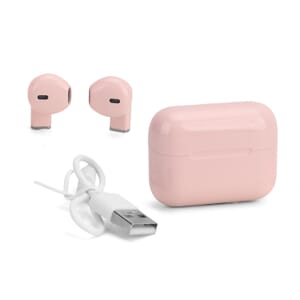 White Bluetooth Earbuds with Display