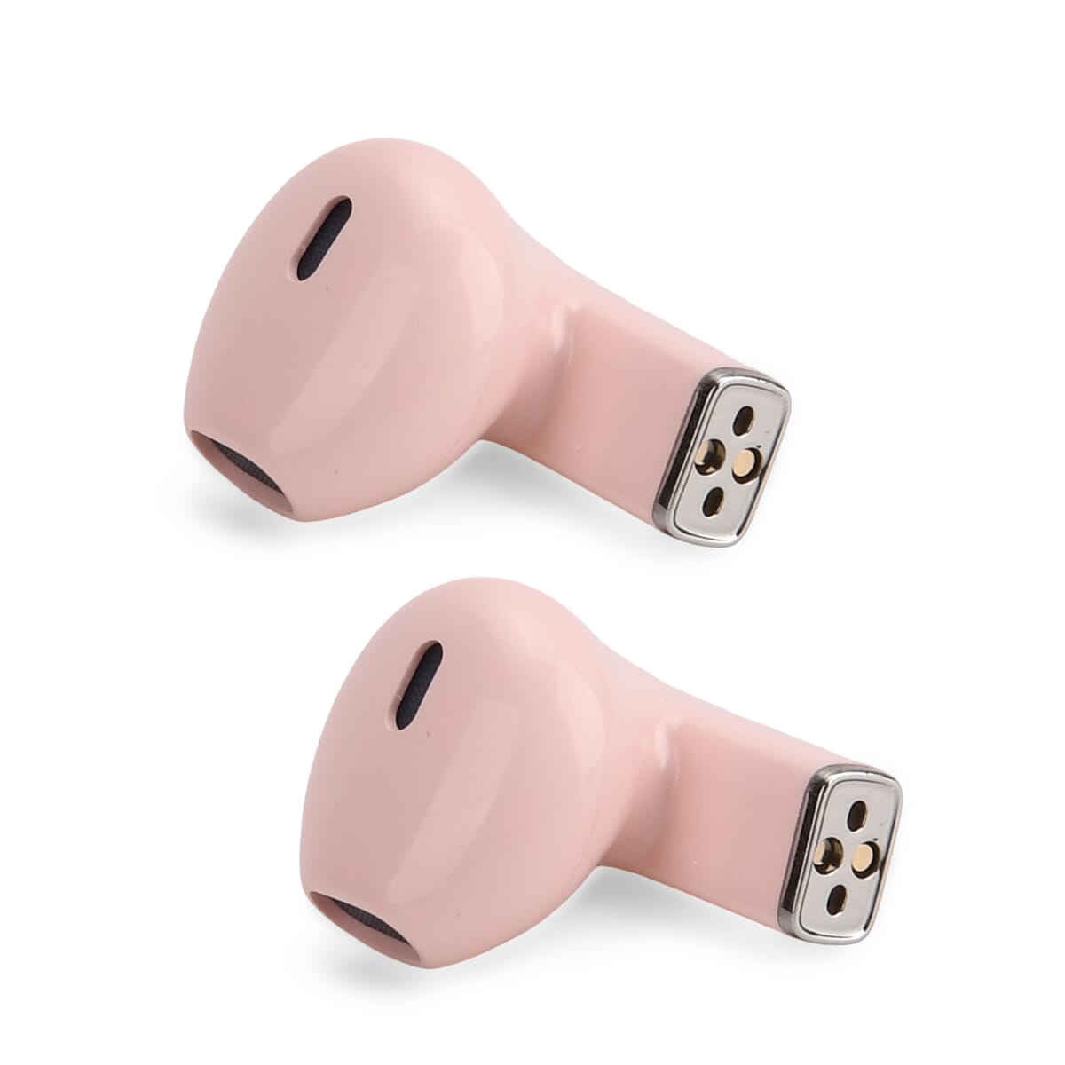 White Bluetooth Earbuds with Display image number 6