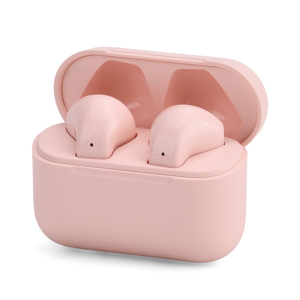 White Bluetooth Earbuds with Display image number 8