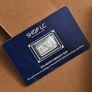 999.9 Fine Silver Currency Bar 2 Grams