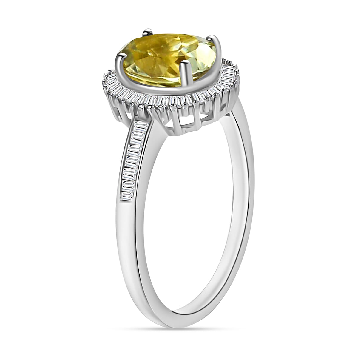 Rhapsody AAAA Turkizite and E-F VS2 Diamond 1.50 ctw Ring in 950 Platinum (Size 10.0) (Del. in 10-12 Days) image number 2