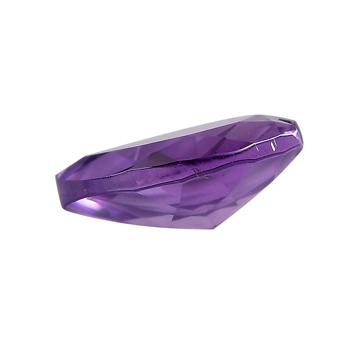 African Amethyst Set of 2 (Hrt 7 mm) 0.63 ctw Loose Gemstone