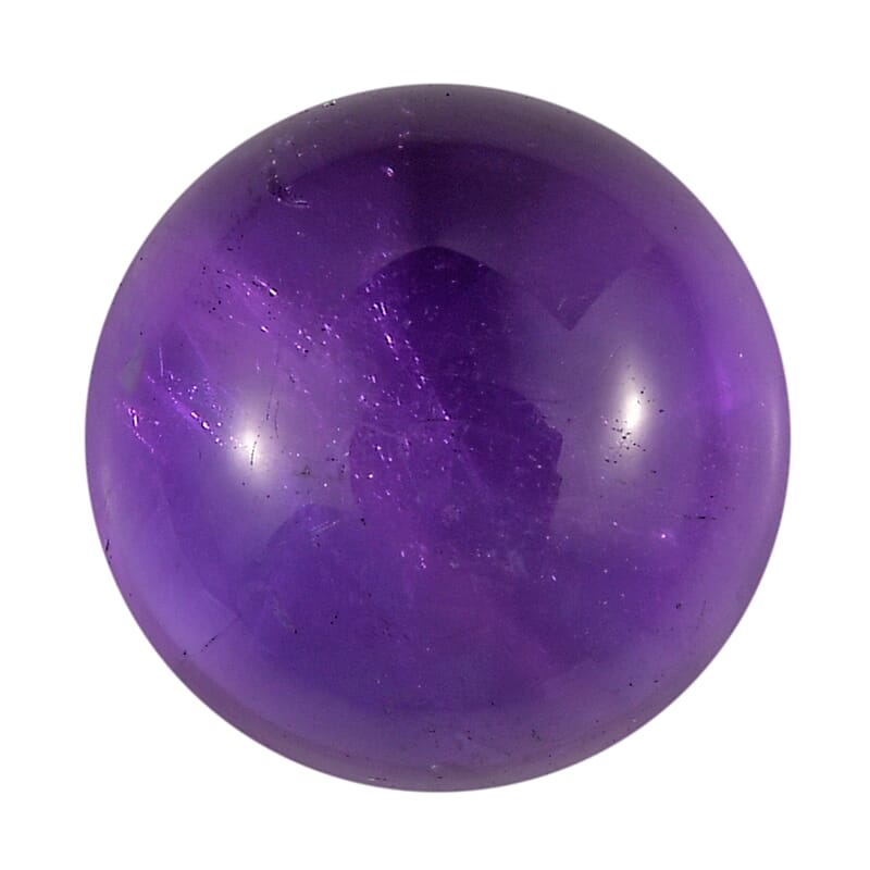 African Amethyst (Rnd 8 mm) 0.86 ctw Loose Gemstone