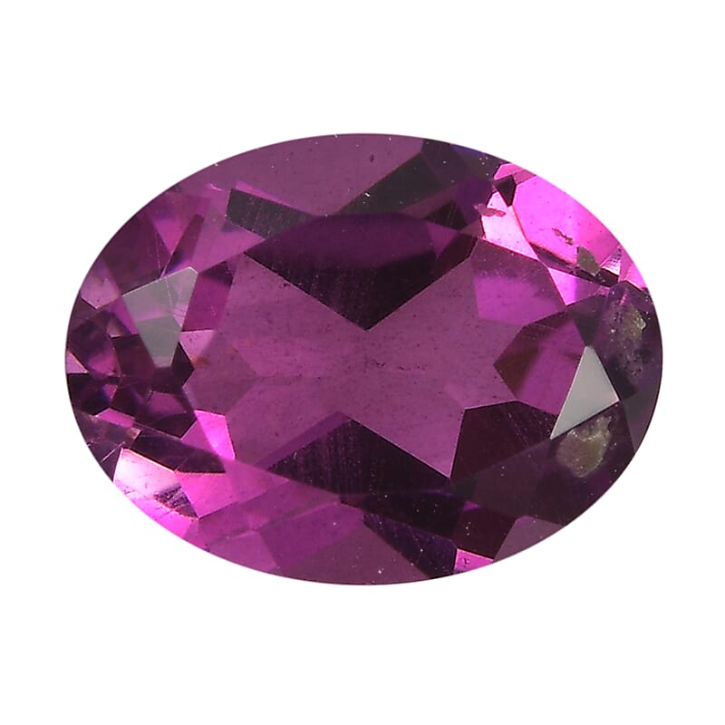 African Lilac Triplet Quartz (Ovl 8x6 mm) 1.42 ctw Loose Gemstone
