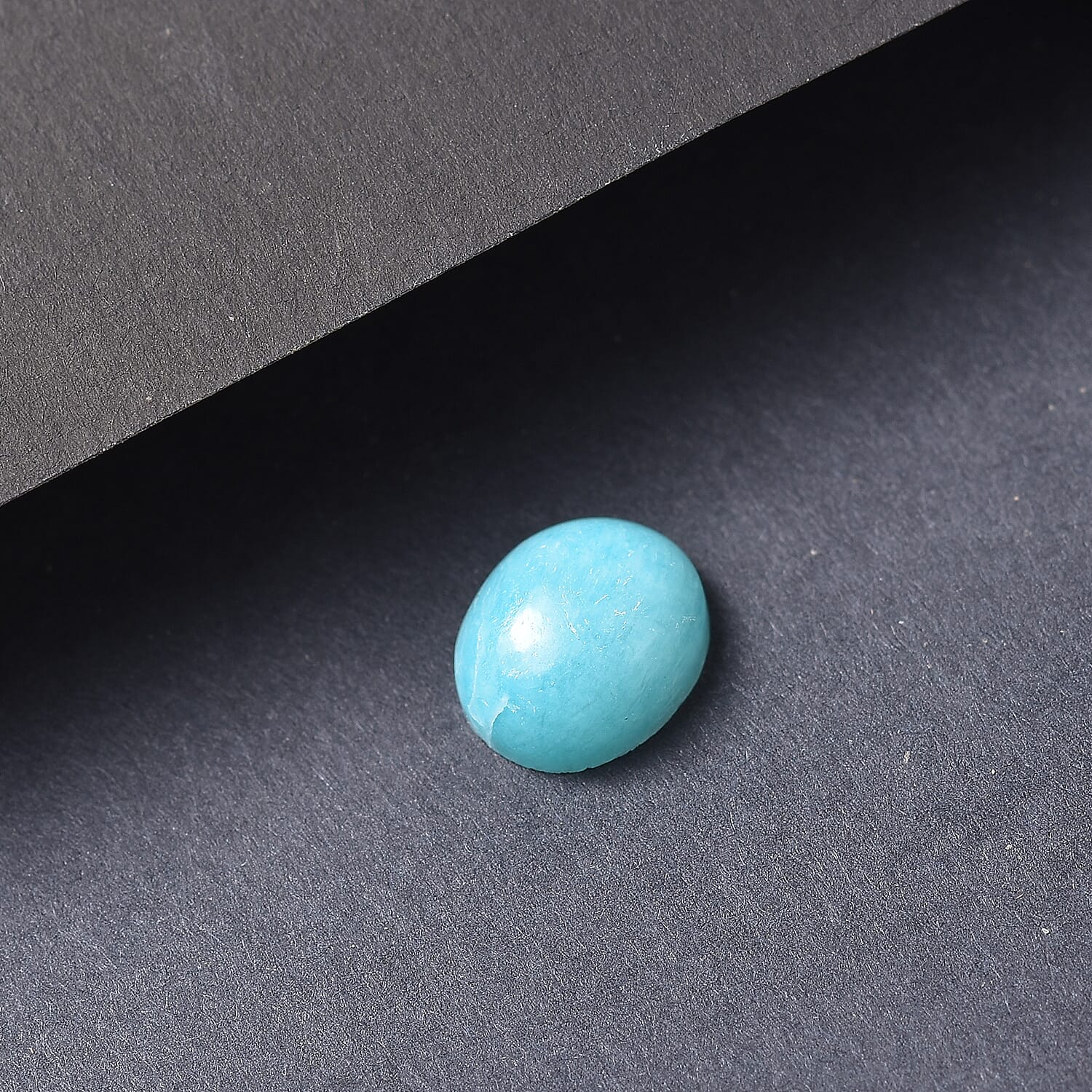 Amazonite (Ovl 12x10 mm) 4.29 ctw Loose Gemstone