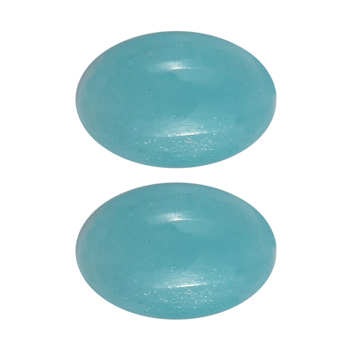 Amazonite Set of 2 (Ovl 6x4 mm) 0.84 ctw Loose Gemstone