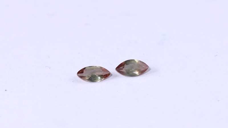 AA Jenipapo Andalusite Set of 2 (Mrq 5x2.5 mm) 0.29 ctw Loose Gemstone