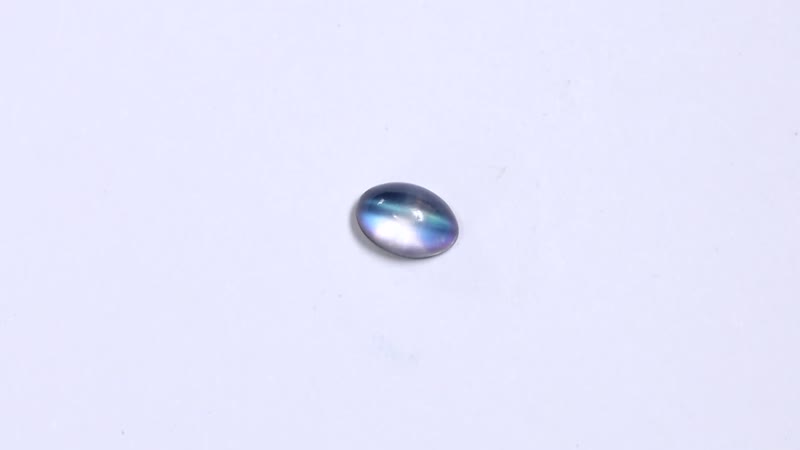 Aurora Moonstone (Ovl 6x4 mm) 0.47 ctw Loose Gemstone