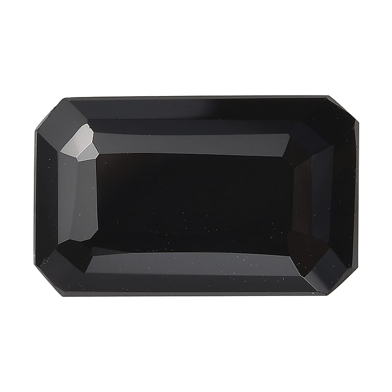 Thai Black Spinel (Oct 16x10 mm) 12.06 ctw Loose Gemstone