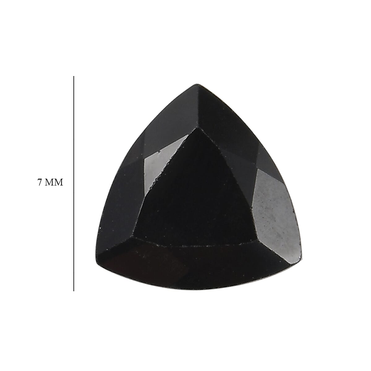 Thai Black Spinel Set of 2 (Rnd 7 mm) 2.59 ctw Loose Gemstone