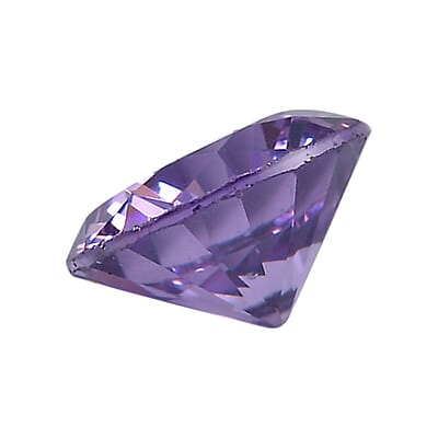Simulated Blue Diamond Set of 2 (Rnd 5 mm) 1.61 ctw Loose Gemstone