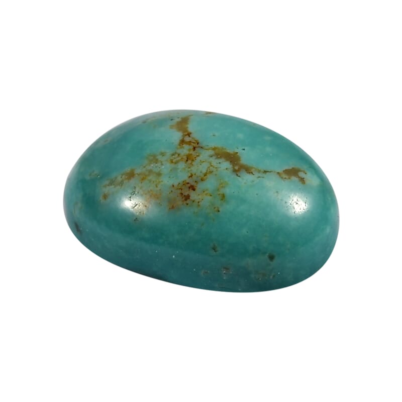 Blue Moon Turquoise (Ovl 7x5 mm) 0.59 ctw Loose Gemstone