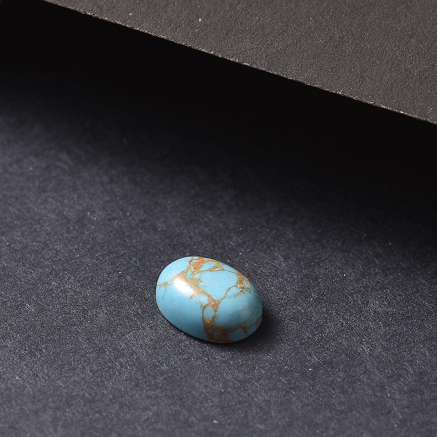 Mojave Blue Turquoise (Ovl 8x6 mm) 1.10 ctw Loose Gemstone