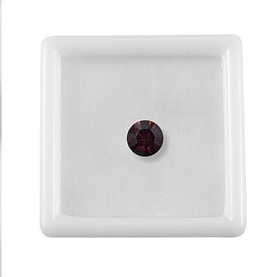 Burgundy Crystal by Swarovski (Rnd 7.25 mm) 1.24 ctw Loose Gemstone