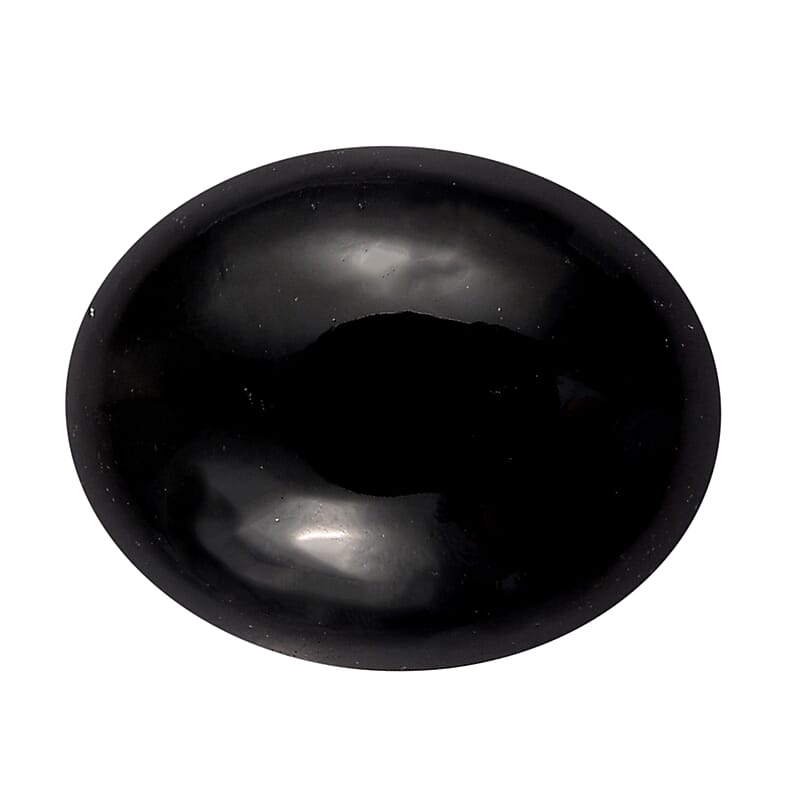 California Black Jade (Ovl 9x7 mm) 1.98 ctw Loose Gemstone