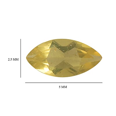 Canary Opal Set of 2 (Mrq 5x2.5 mm) 0.19 ctw Loose Gemstone