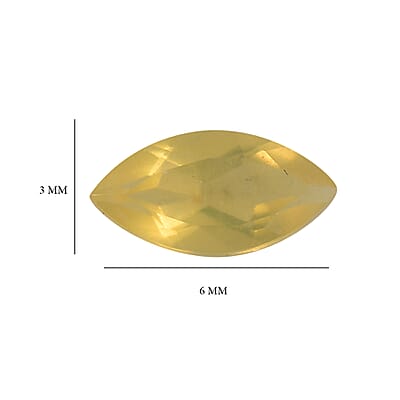 Canary Opal Set of 2 (Mrq 6x3 mm) 0.26 ctw Loose Gemstone