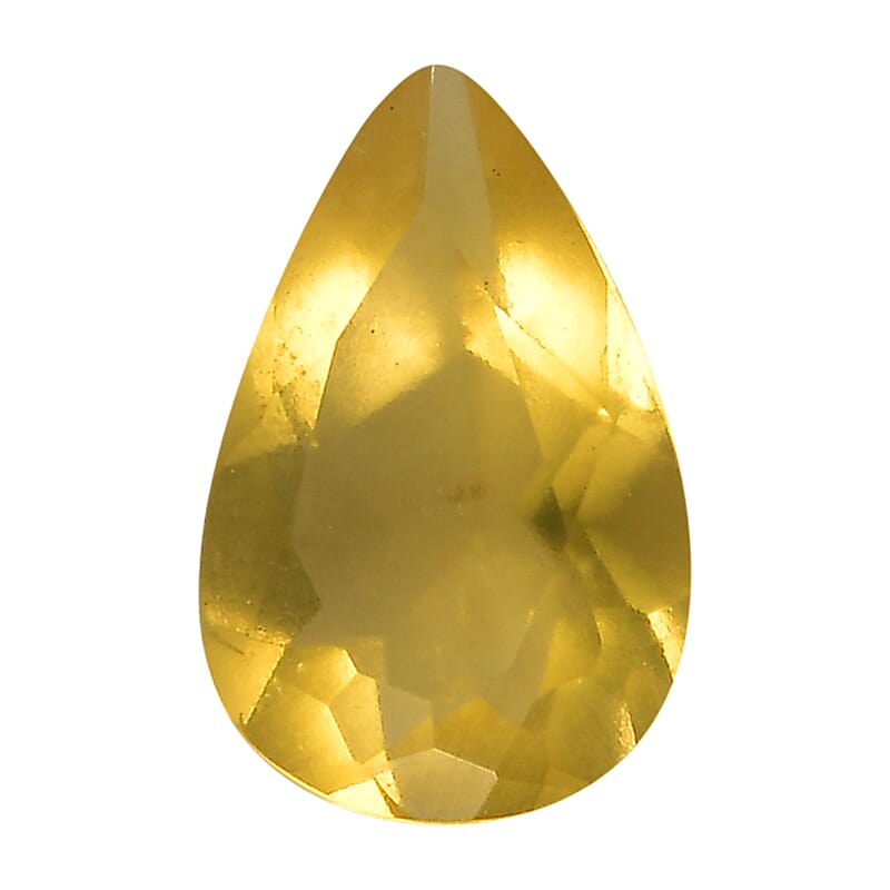 Canary Opal (Pear 6x4 mm) 0.24 ctw Loose Gemstone
