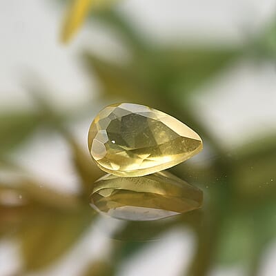 Canary Opal (Pear 6x4 mm) 0.24 ctw Loose Gemstone
