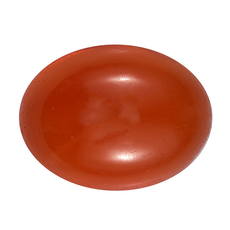 Carnelian (Ovl 9x7 mm) 1.82 ctw Loose Gemstone
